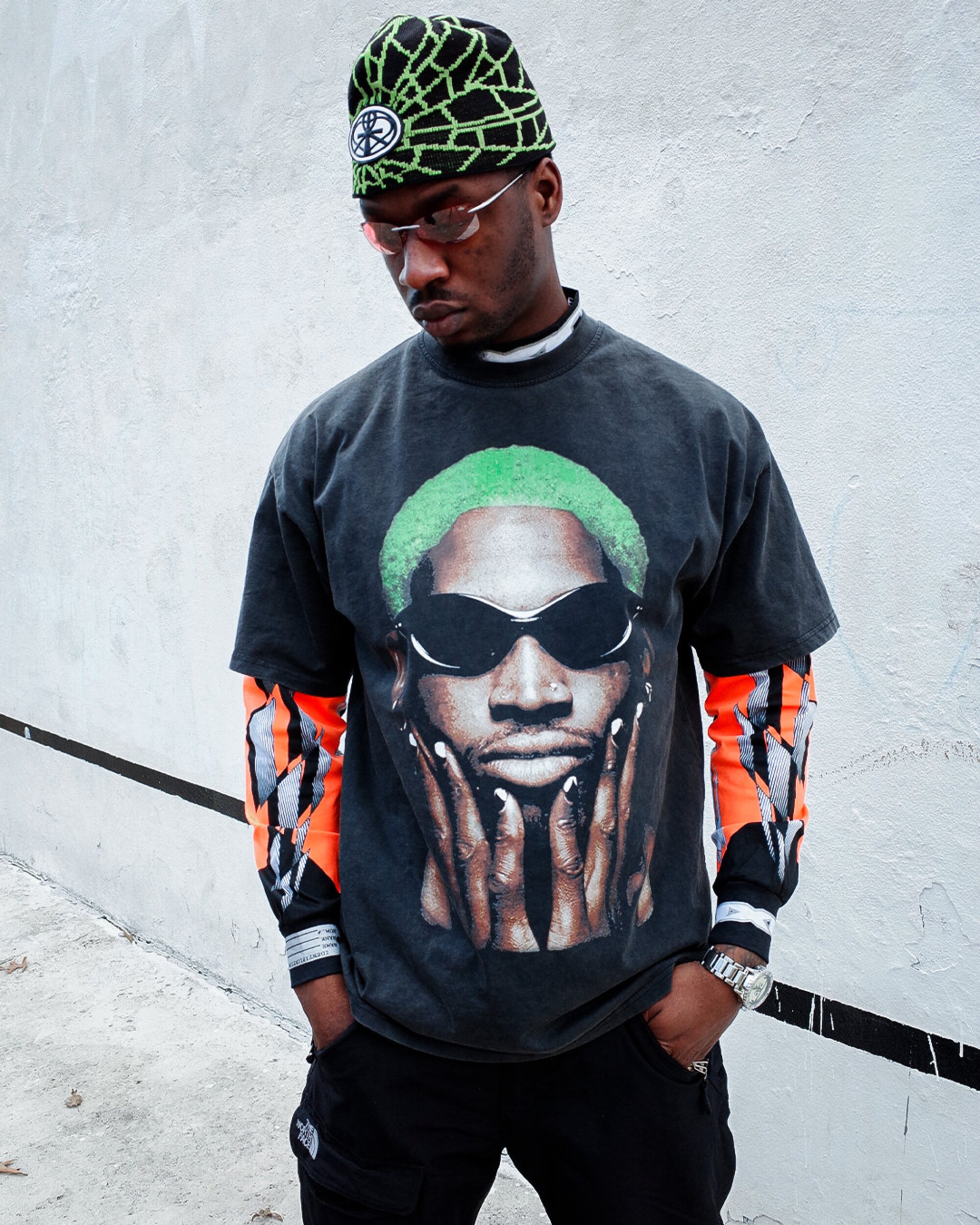 Discover Dennis Rodman Fluo T-Shirt