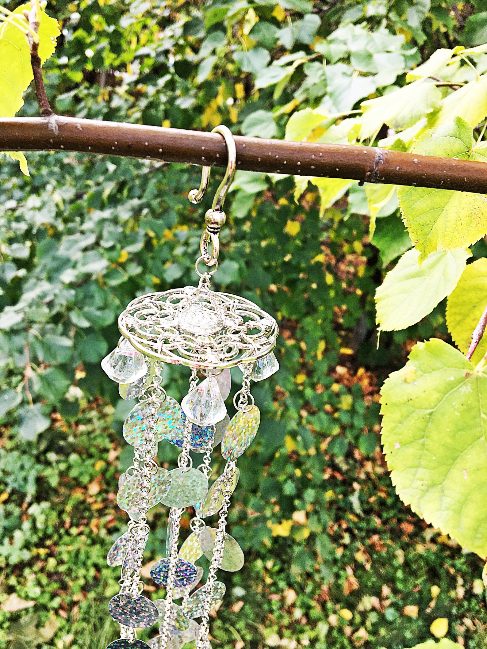 Garden wind chimes Outdoor wind chimes Unique wind chimes Etsy
