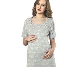 maternity nightwear cotton