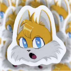 Sticker Tails 2,75 pouces (Sonic the Hedgehog) (Miles Prower)