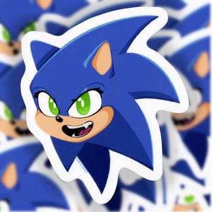 Adesivo Sonic the Hedgehog 3” (Sonic the Hedgehog)
