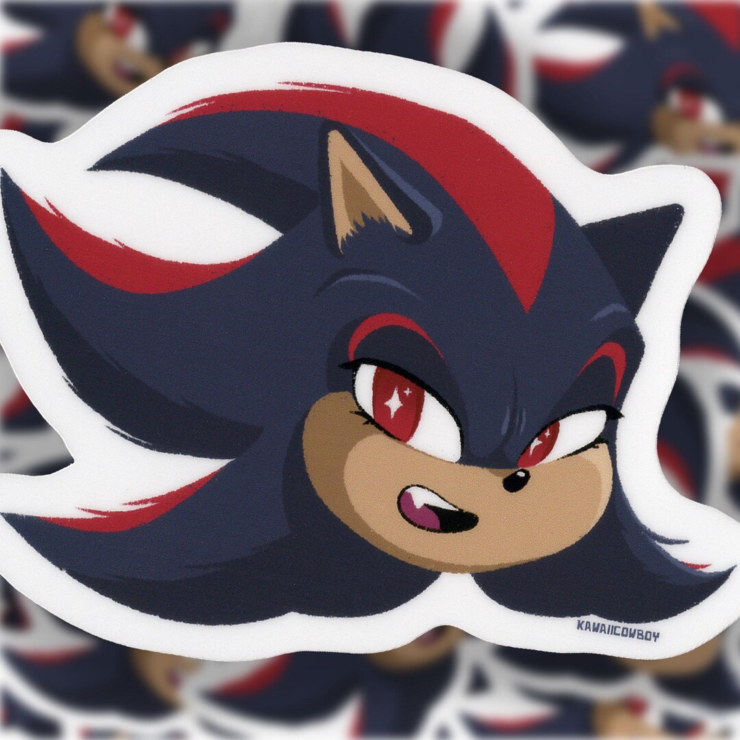 Shadow the Hedgehog Sticker 3