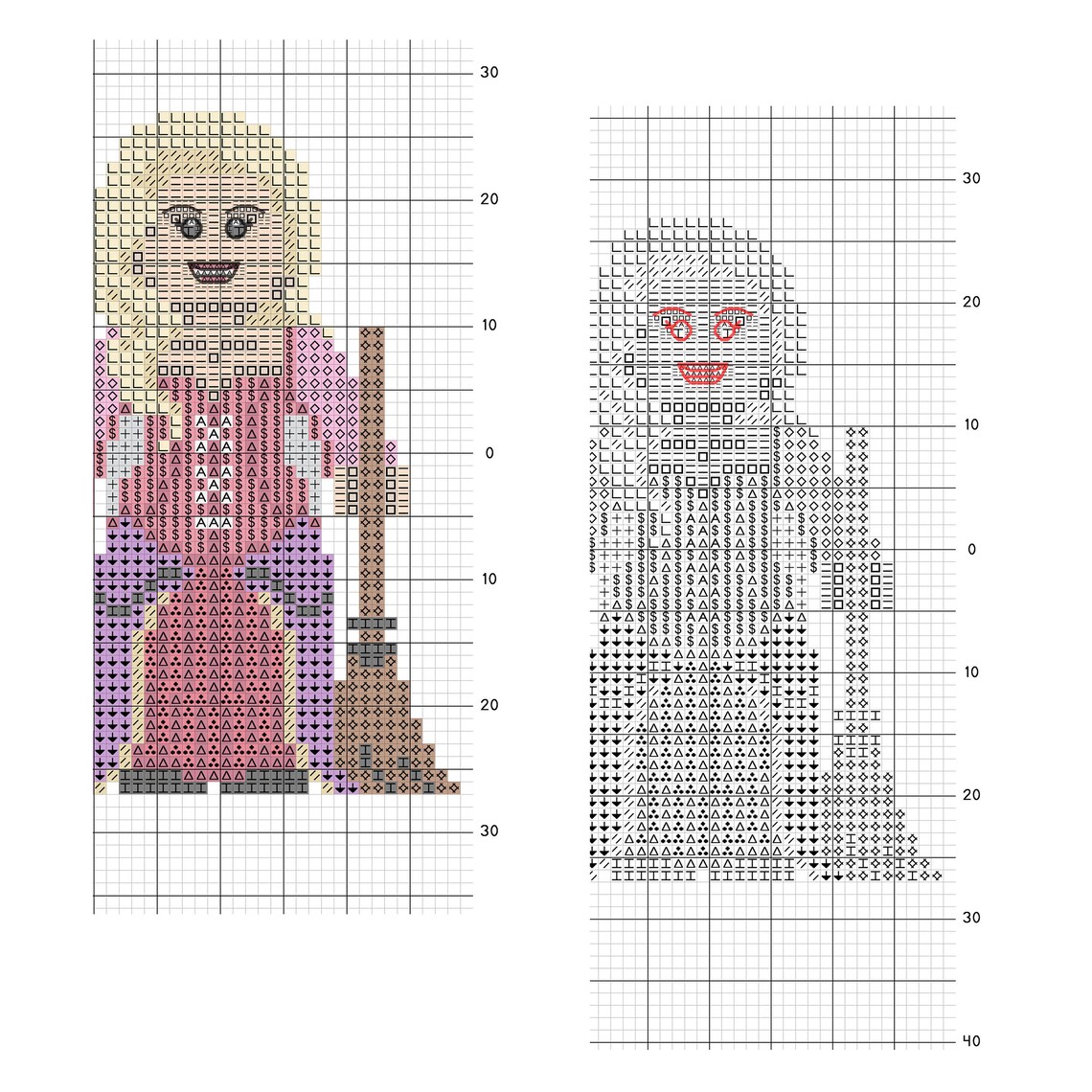Sanderson Sisters Cross Stitch Pattern PDF INSTANT DOWNLOAD - Etsy
