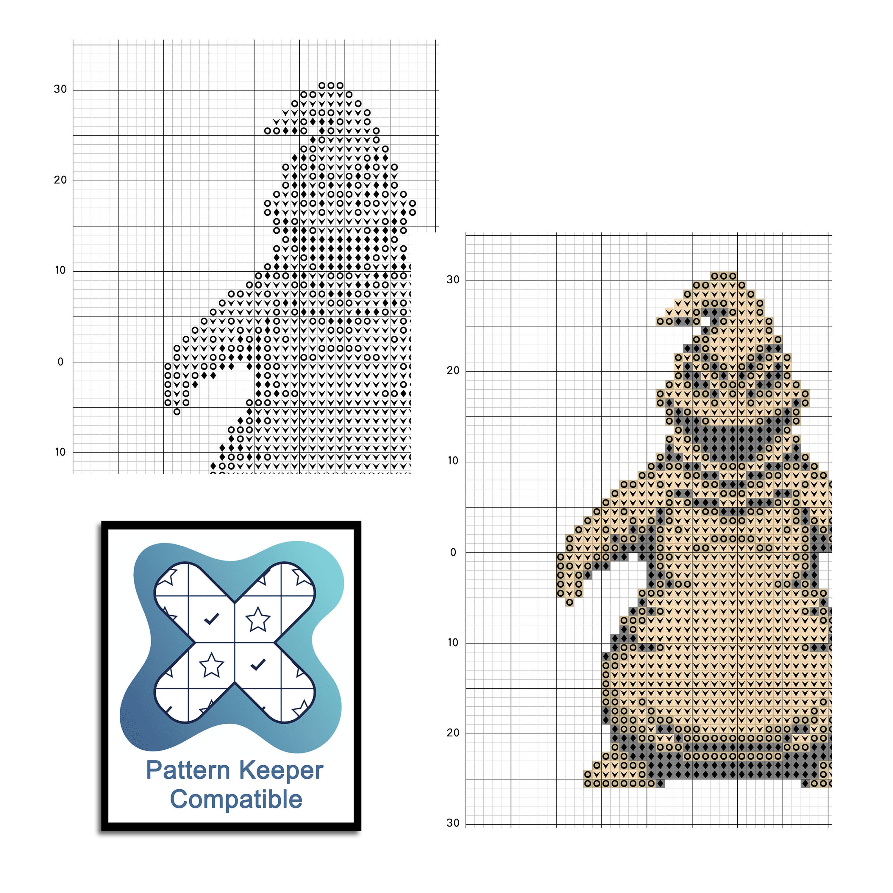 Nightmare at Christmas Characters Cross Stitch Pattern PDF - Etsy