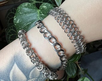 maliën armbanden | maliënkolder | roestvrijstalen armband | kettingschakel