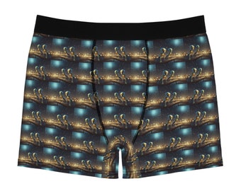 Alien Design Herren-Boxershorts (AOP)