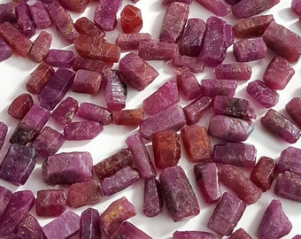 Ruby Stone Stick Rough Ruby Sticks - Etsy