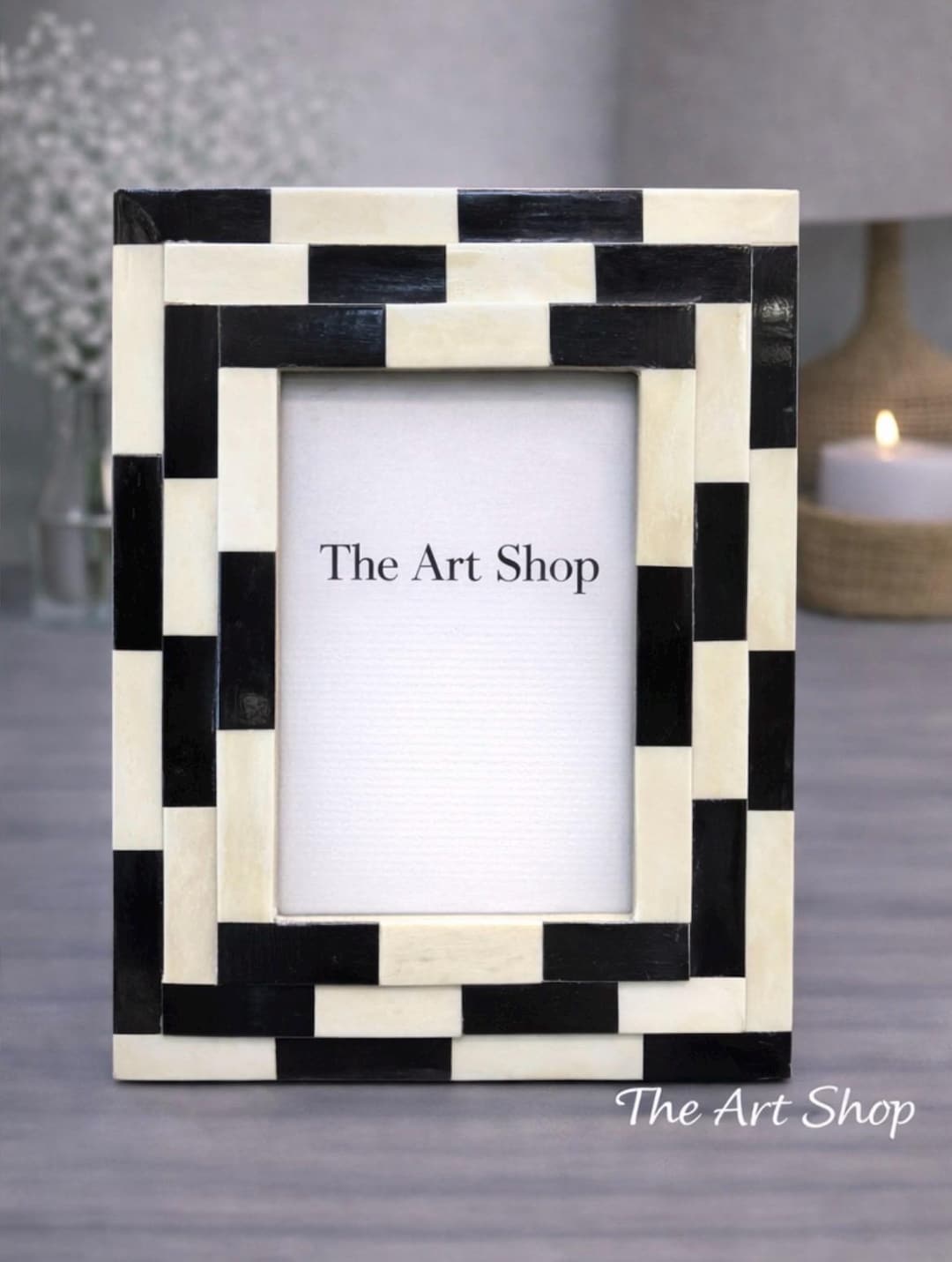 Handcrafted Bone Inlay Photo Frame - Etsy