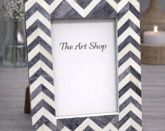 Bone Inlay Photo Frame