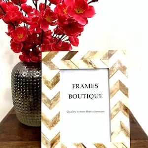 Bone Inlay Photo Frame