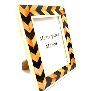 Bone Inlay Photo Frame
