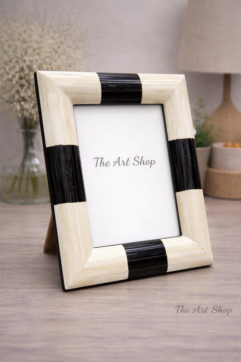 Handcrafted Bone Inlay Photo Frame - Etsy