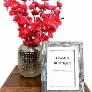 Bone Inlay Photo Frame