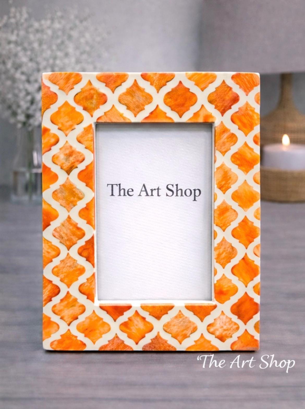 Bone Inlay Photo Frame - Etsy