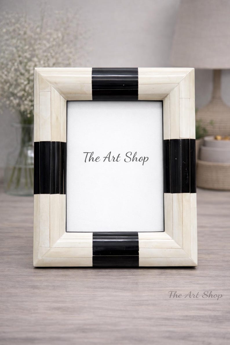 Handcrafted Bone Inlay Photo Frame - Etsy