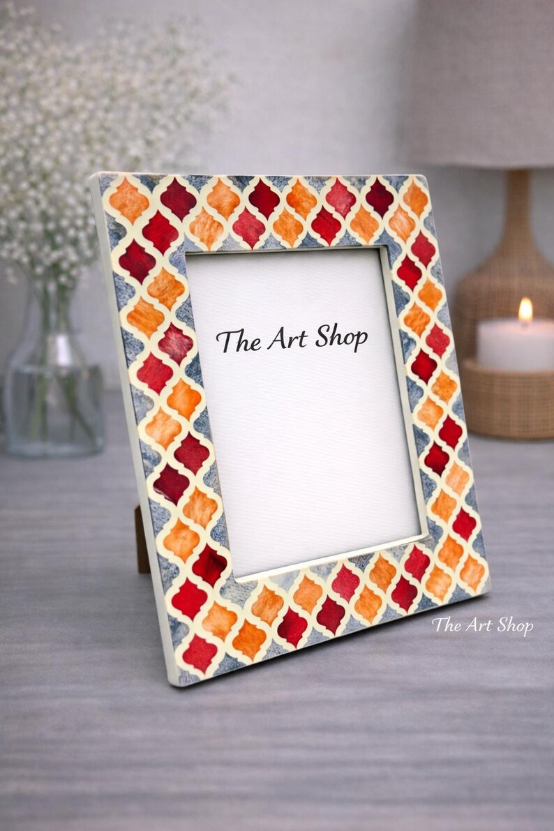 Bone Inlay Photo Frame - Etsy