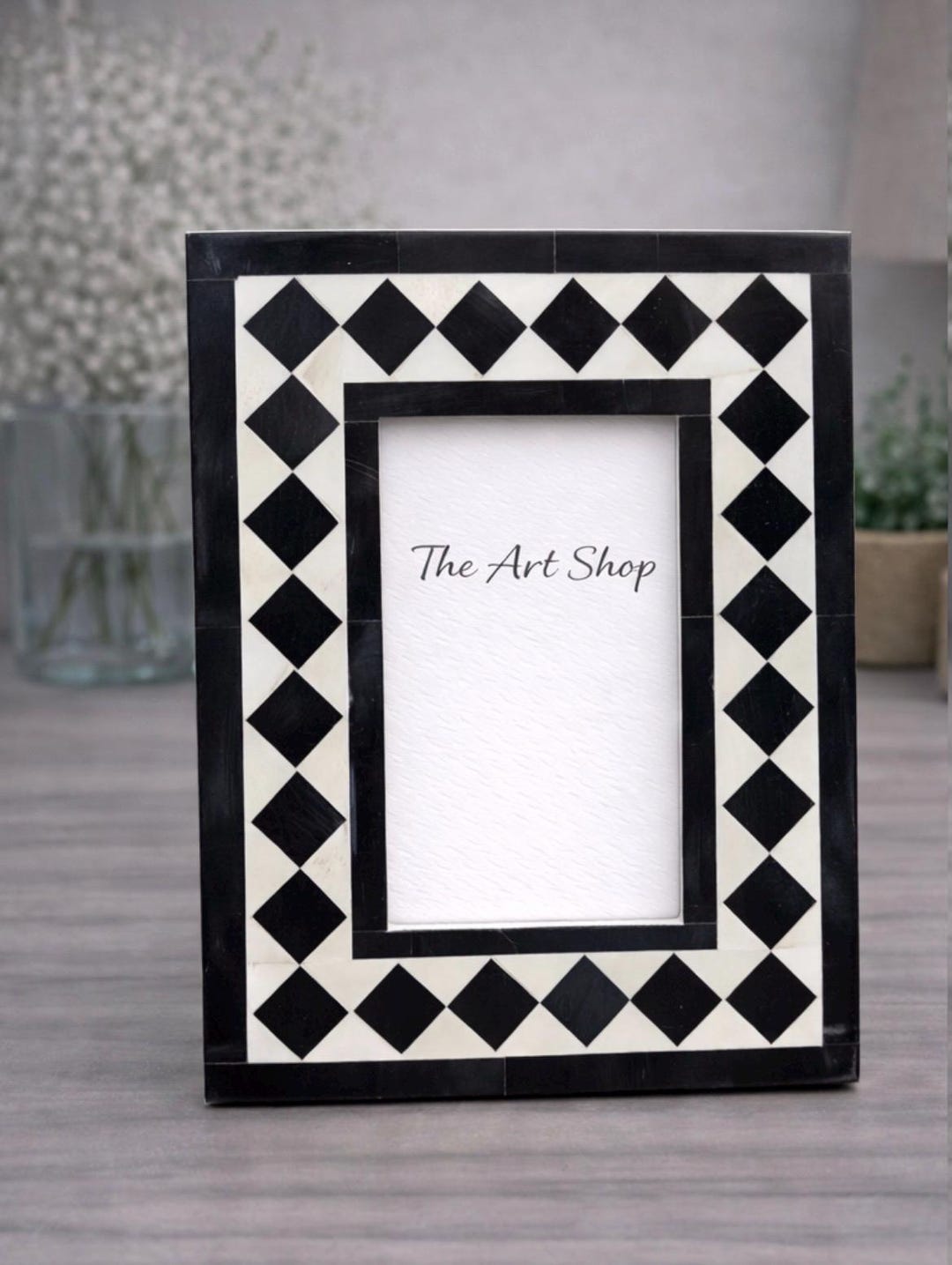 Handcrafted Bone Inlay Photo Frame - Etsy