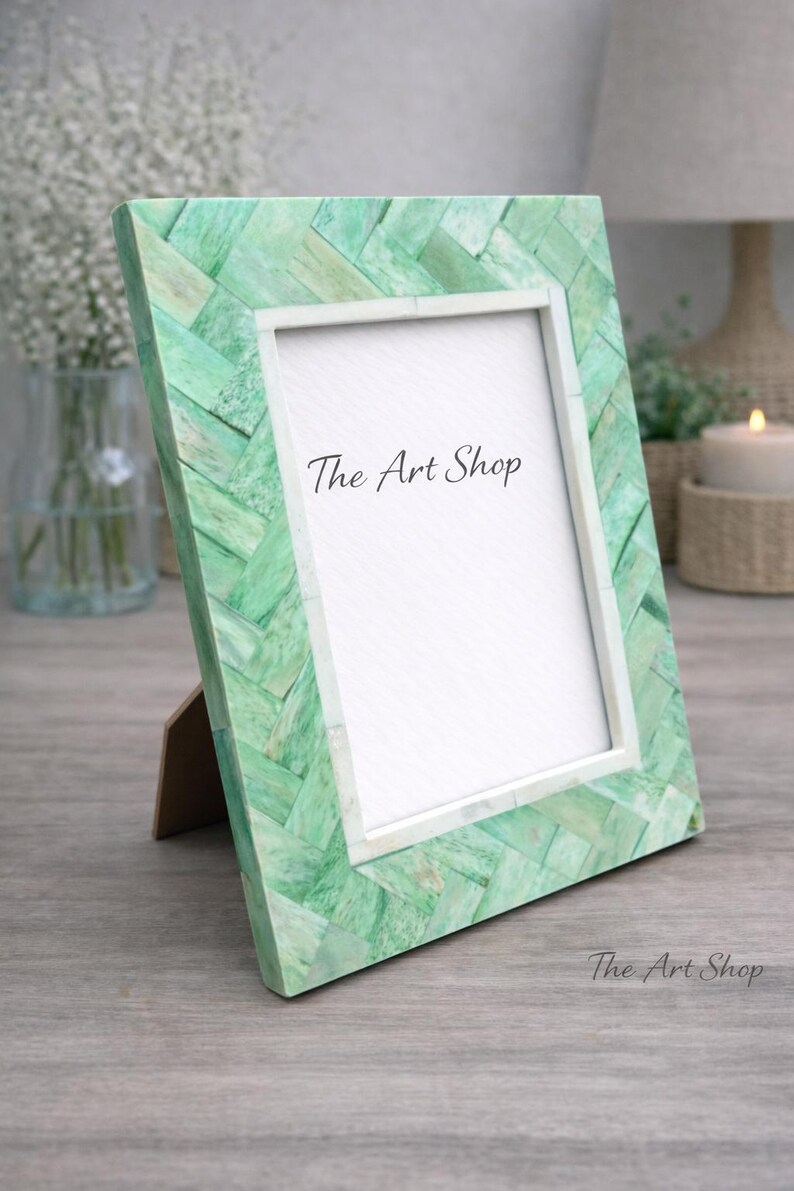 Handcrafted Bone Inlay Photo Frame - Etsy