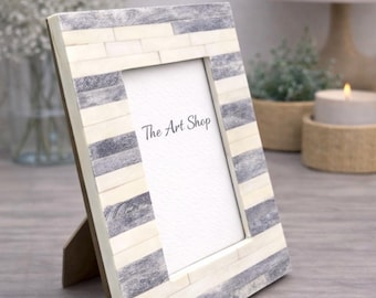 Bone Inlay Photo Frame