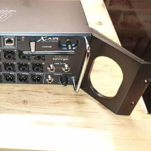 Recessed Rack Ears for Behringer Digital Mixers XR16 XR18 SD18 Midas MR16 MR18