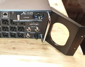 Orejas de rack empotradas para mezcladores digitales Behringer XR16 XR18 SD18 Midas MR16 MR18