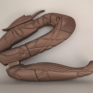 Zat’nik’tel (Zat Gun) Replica,  Articulated 1:1 Scale Stargate SG-1 Prop Replica,  Made in high Quality Bronze Filled PLA