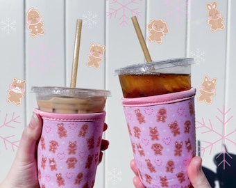 K-pop ATEEZ Cup Sleeve – Aniteez Characters & 8 Members Design