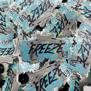 Freeze Enamel Pin