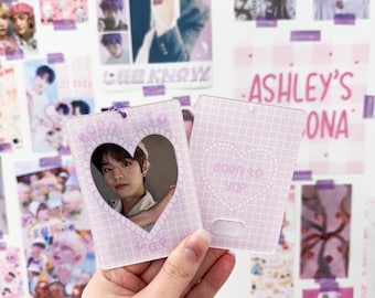 Born to Yap Acrylic Photocard Holder