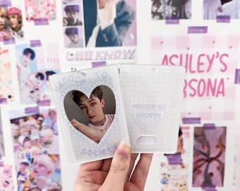 Menace to Society Acrylic Photocard Holder