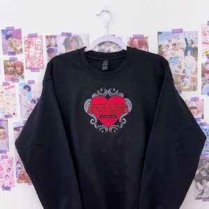 In Your Fantasy Tour Ateez Embroidered Crewneck Sweatshirt