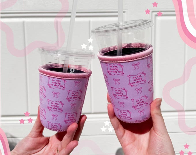 No one, Nobody Can Stop Me Drink Sleeve