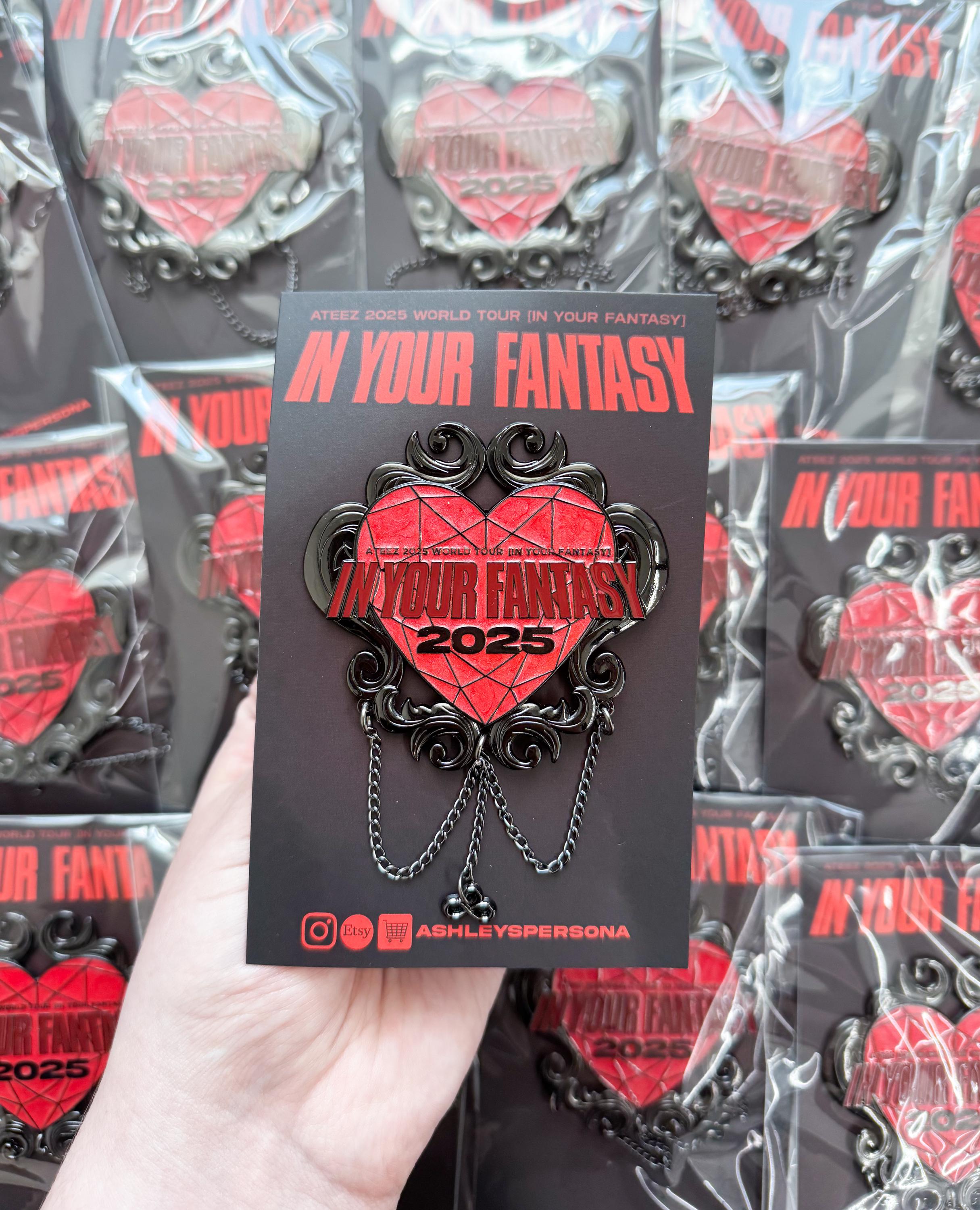 ATEEZ ユンホ 直筆サイン In Your Fantasy US限定 ATEEZ - GOLDEN HOUR : Part.3 'In Your Fantasy Edition