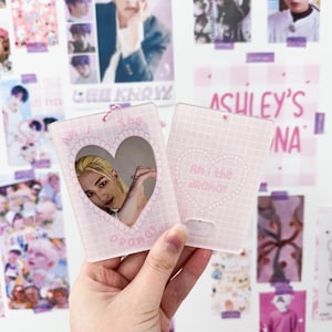 Am I the Drama? Acrylic Photocard Holder
