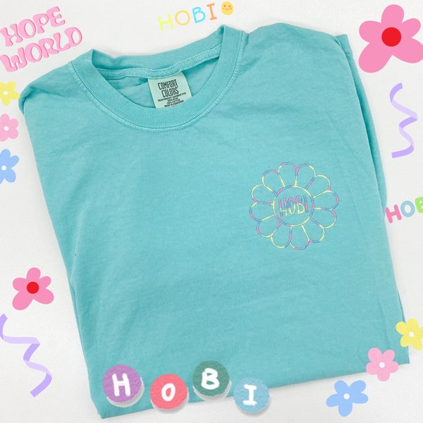 READY TO SHIP Hobi Embroidered Tshirt