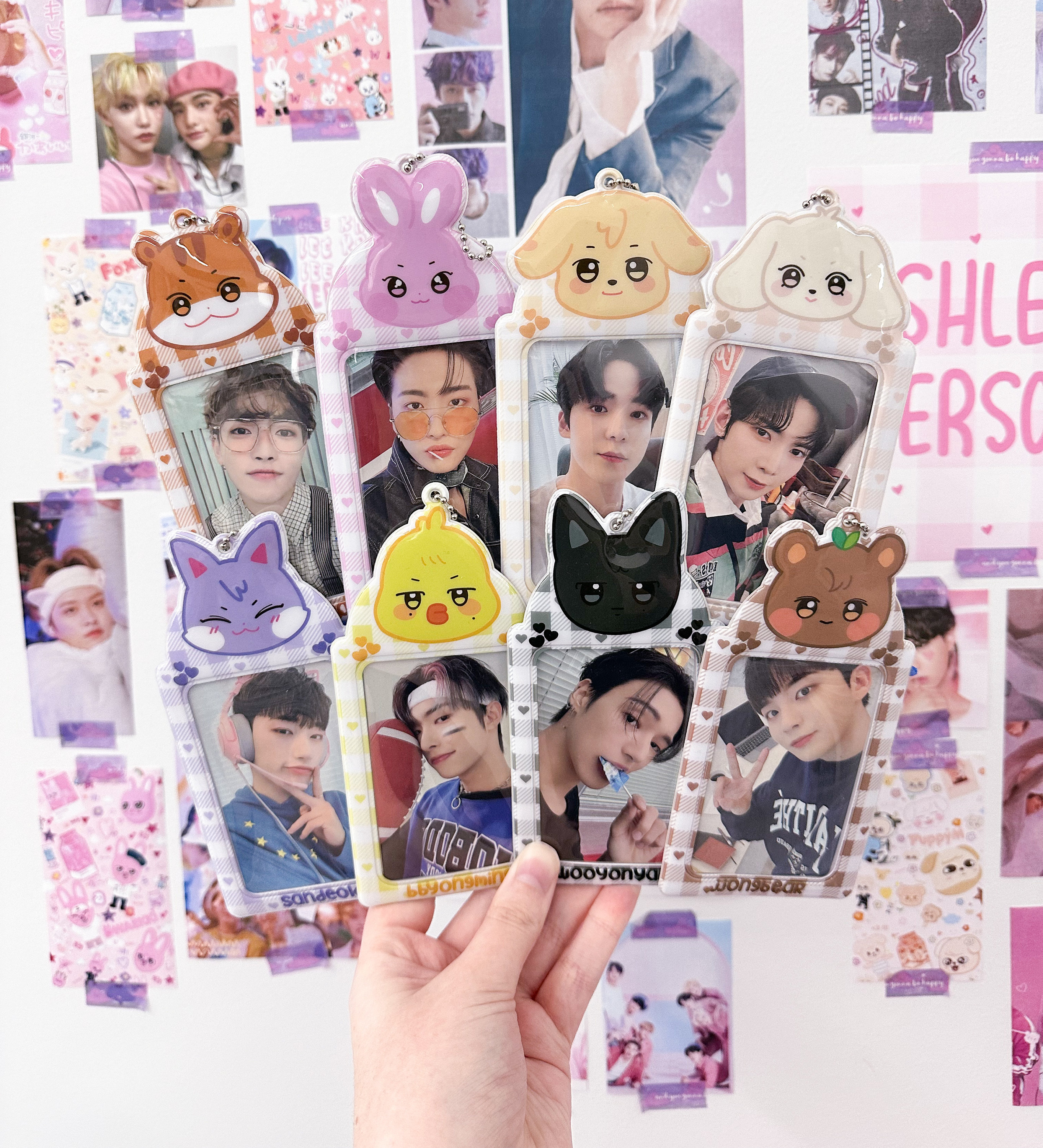 Best-Teez ateez フォトカードホルダー - Etsy 日本