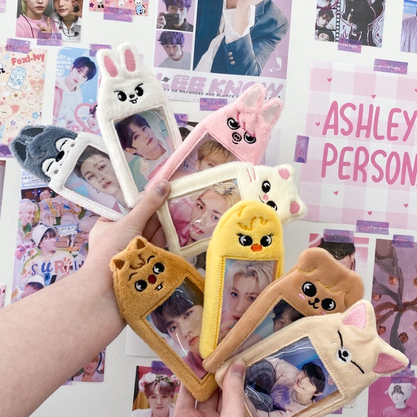 fluffy photocard holders