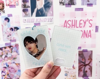 Cute but Feral Acrylic Photocard Holder