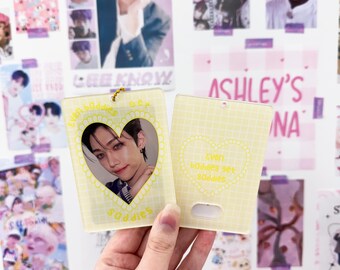 Even Baddies get Saddies Acrylic Photocard Holder