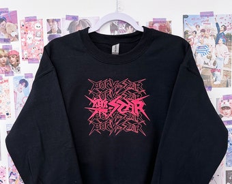 Rockstar Embroidered Crewneck Sweatshirt