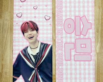 Seungmin Pink Cheering Slogan