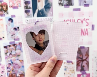 Short and Sweet Acrylic Photocard Holder