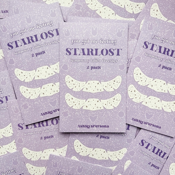 INSTOCK Starlost temporäres Tattoo Sommersprossen