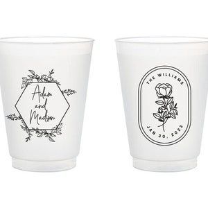 Custom Wedding Frosted Cups, Frosted Cups Wedding Favors, Custom Frosted Cups Wedding Gifts, Personalized Frosted Cups Wedding Favors (74)