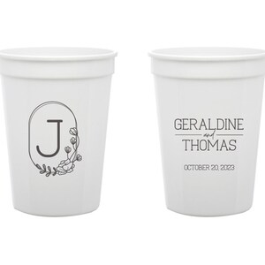 Custom Wedding Stadium Cups, Custom Wedding Plastic Cup, Custom Wedding Stadium Cup Favors, Stadium Cup Gift, Custom Stadium Cup Favors (81)