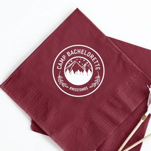 Serviettes de table de mariage personnalisées, cadeaux de serviette de table de mariage personnalisés, serviette de table de mariage cocktail, 2 épaisseurs de serviettes de table cadeau (146)
