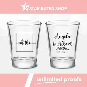 Custom Shot Glasses, Shot Glasses, Custom Shot Glass, Clear Shot Glasses, Personalized Shot Glasses, Custom Party Favors, Shot Glasses (ci)