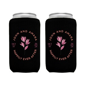 Custom Full Color Neoprene Can Coolers, Personalized Neoprene Can Coolers Favors, Custom Neoprene Can Coolers, Full Color Beer Huggers (317)