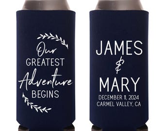 Slim Can Coolers, Personalized Slim Can Coolers, Custom Slim Can Cooler, Slim Can Cooler Favors, Thin Can Cooler Favor, Slim Cooler (26)