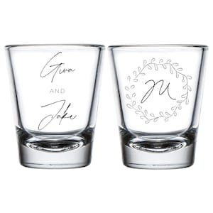 Custom Wedding Shot Glass Favors, Personalized Shot Glass Wedding Favors, Personalized Wedding Shot Glasses, Custom Shot Glass Favors (82)